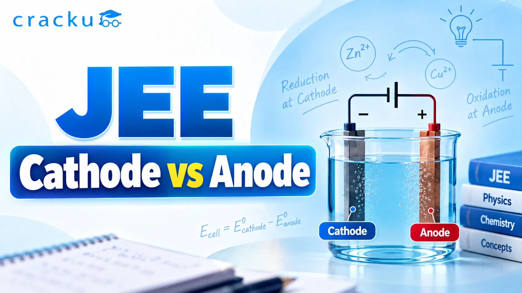 JEE Cathode vs Anode: Similarities, Differences & Examples image