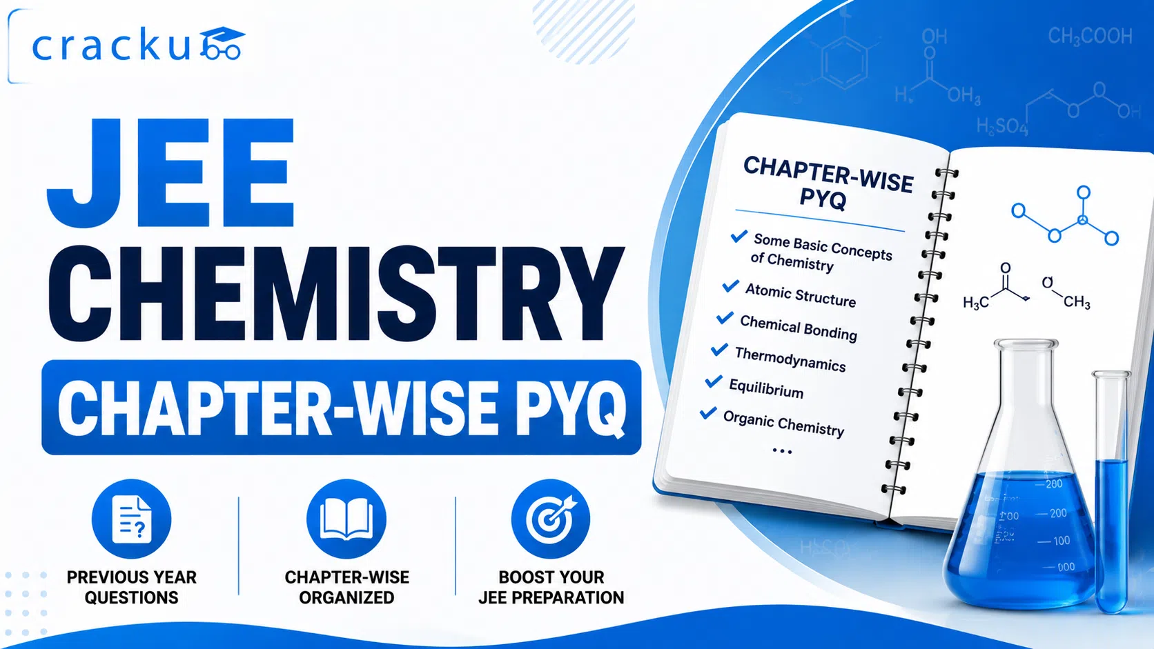 JEE Chemistry Chapter-Wise PYQs With Solutions, Check PDF