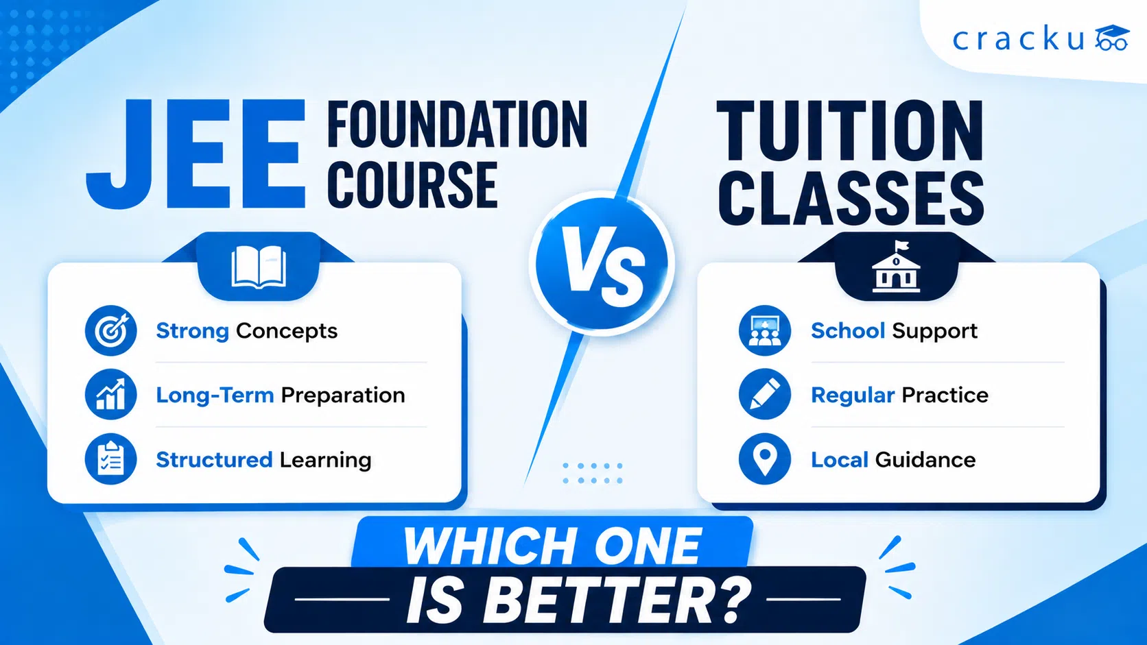 JEE Foundation Course vs Tuition Classes: Which One is Better?