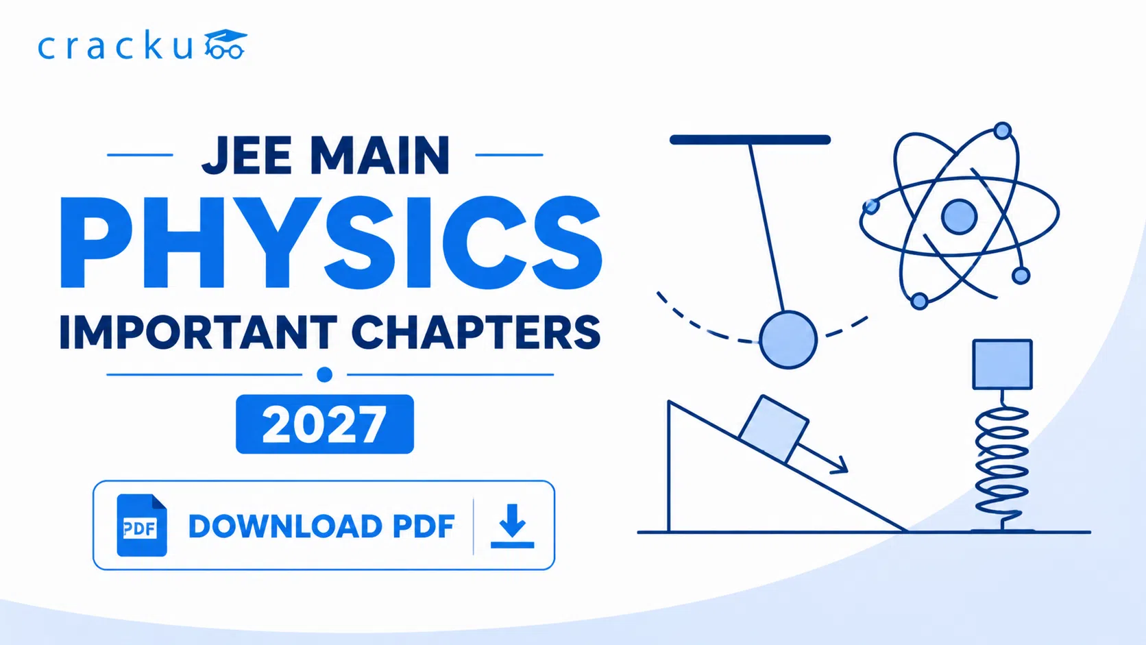 JEE Main Physics Important Chapters 2027, Topic-wise PYQ PDF