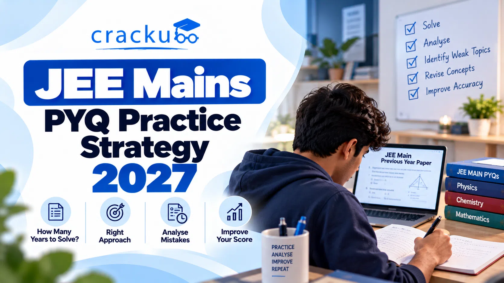 JEE Mains PYQ Practice Strategy 2027: Check Tips Now