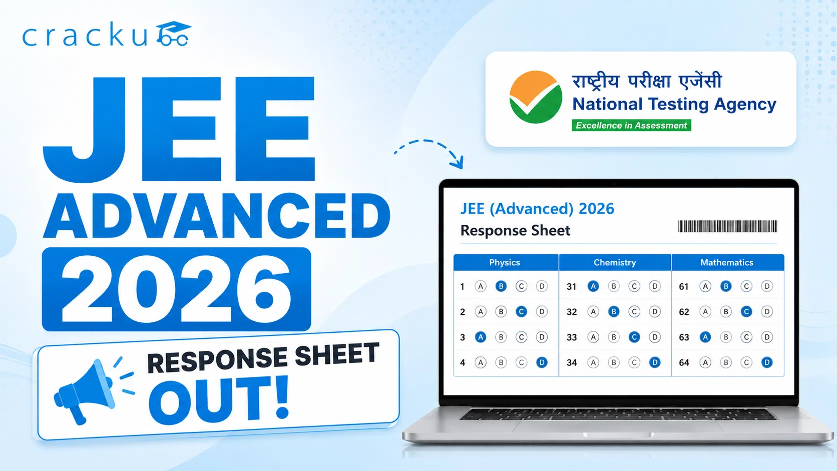 JEE Advanced 2026 Response Sheet Out at @jeeadv.ac.in image