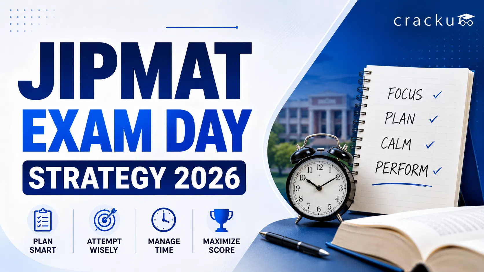 JIPMAT Exam Day Strategy 2026, Guidelines, Last Minute Tips image