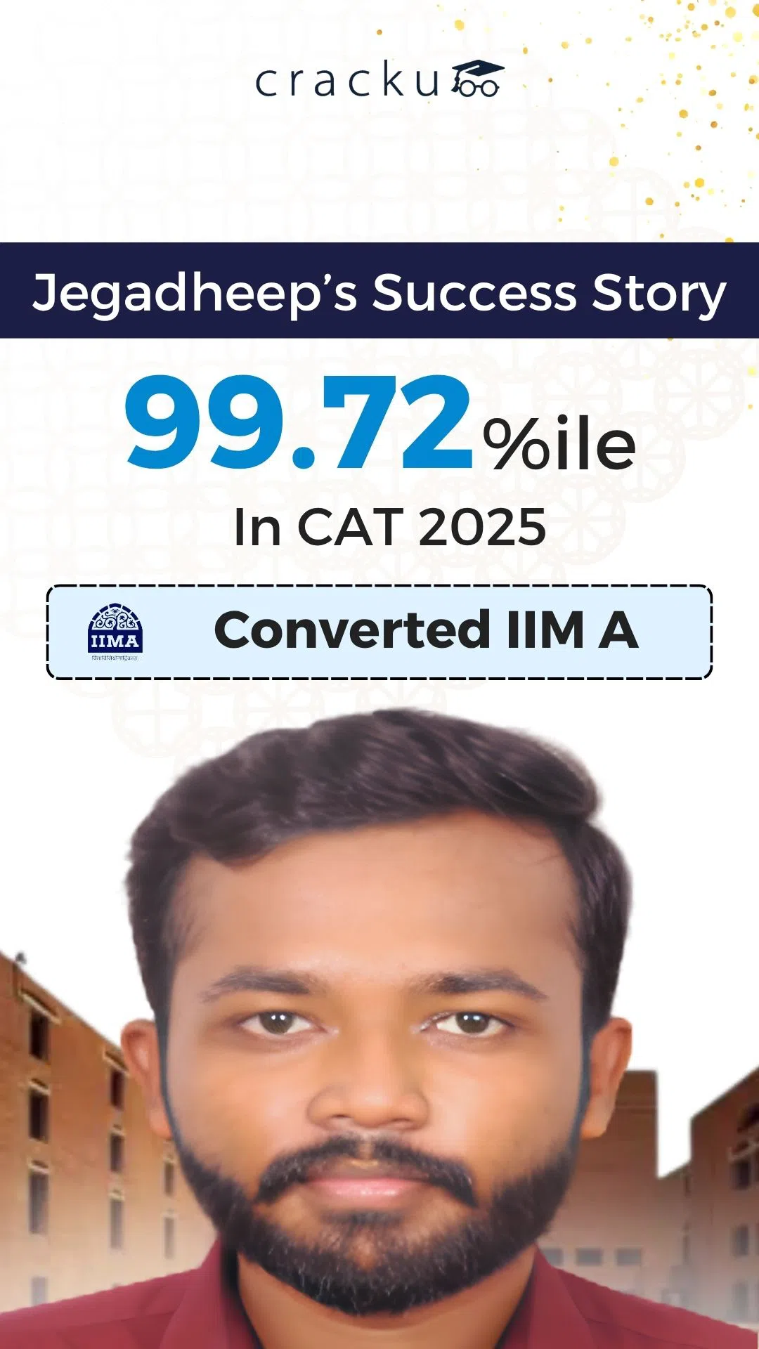 Cracku CAT Topper Testimonial Video