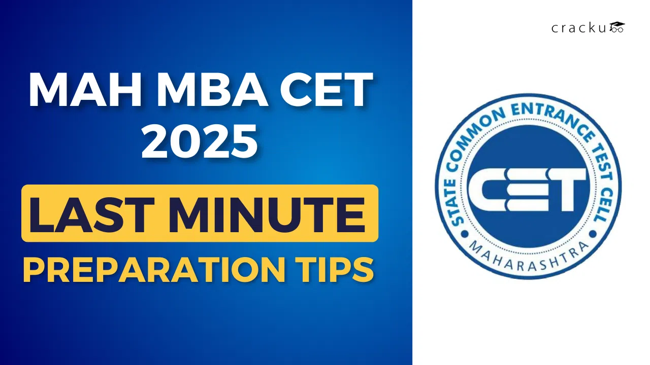 MAH MBA CET 2025 Last Minute Preparation Tips, Check Now