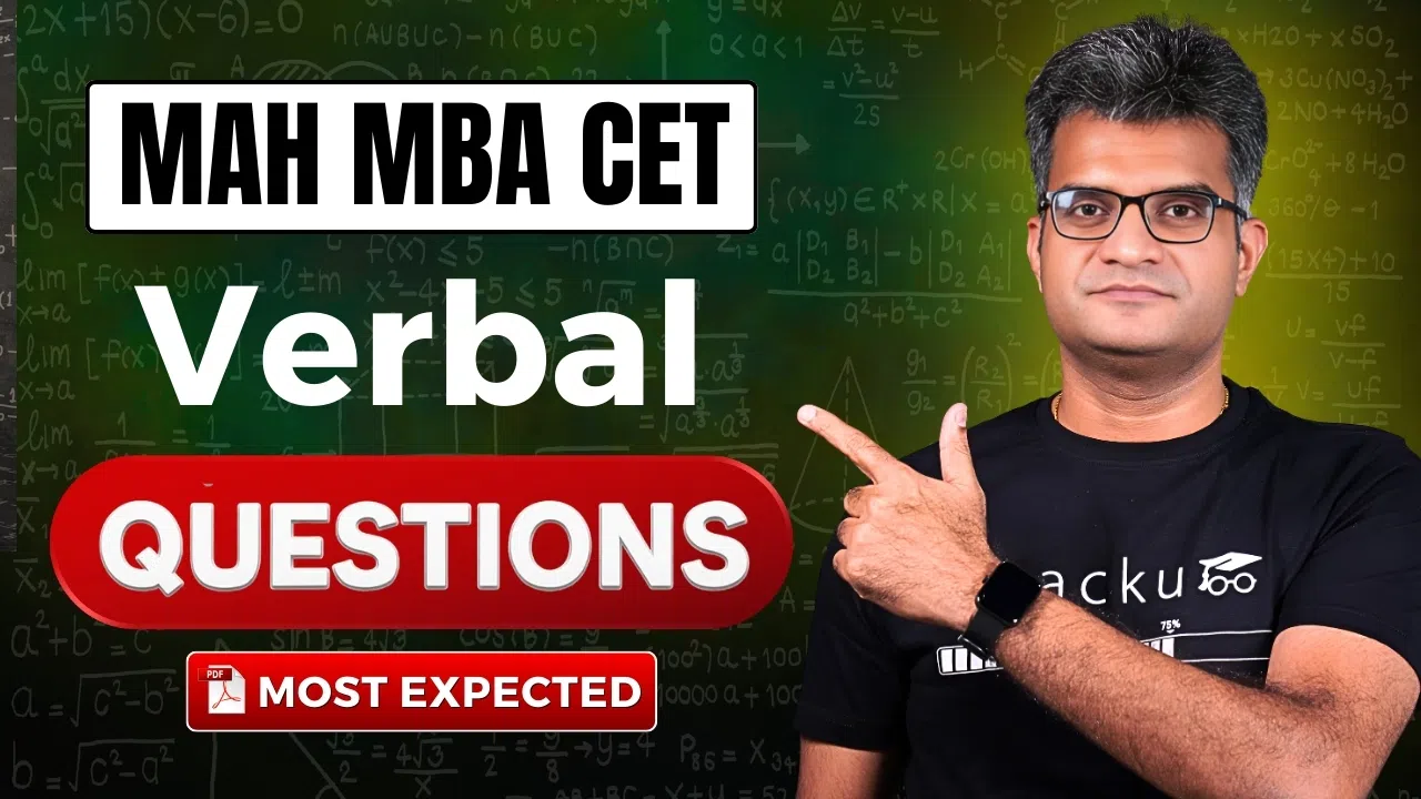 MAH MBA CET 2026 VARC Expected Questions, Download PDF