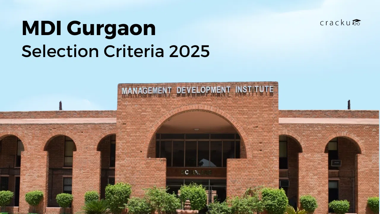 MDI Gurgaon Selection Criteria 2025 PDF, Shortlisting Process