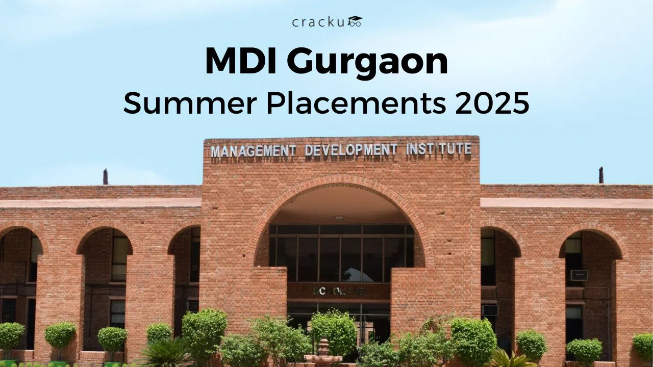 MDI Gurgaon Summer Placements 2025, Download Official PDF