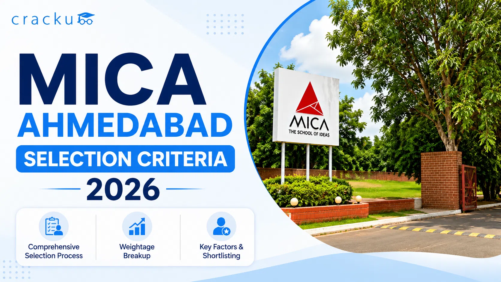 MICA Ahmedabad Selection Criteria 2026, Eligibility, Cutoffs