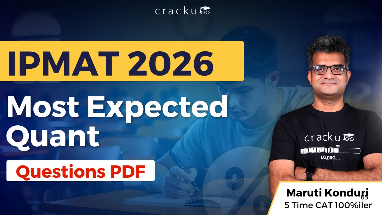 Most Expected IPMAT 2026 Quant Questions PDF with Solutions