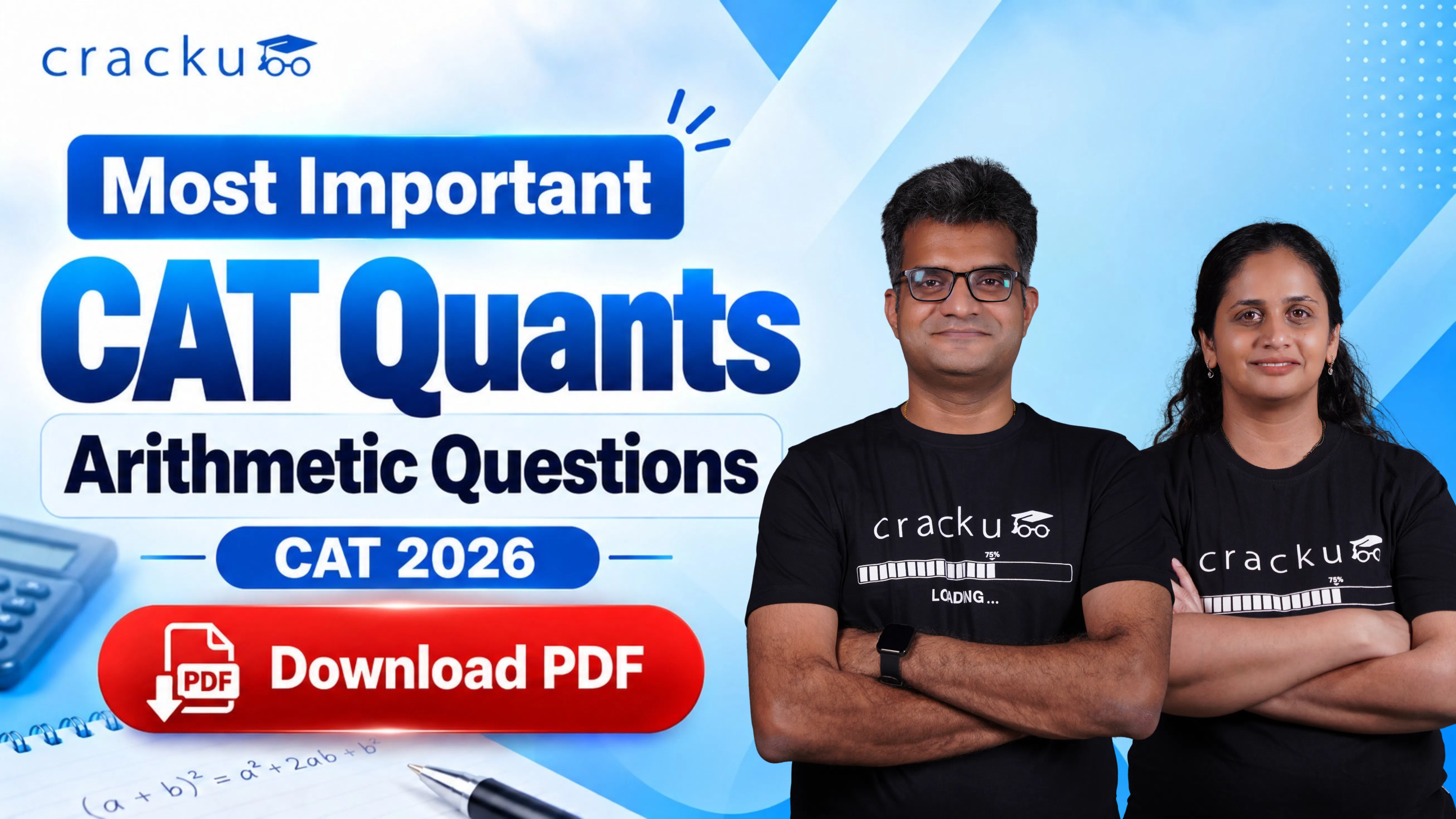 100+ Most Important CAT Arithmetic Questions For CAT 2026