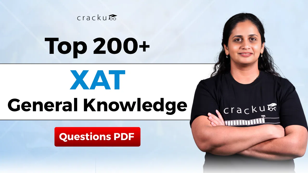 Top 200+ XAT 2026 GK Questions With Solutions PDF