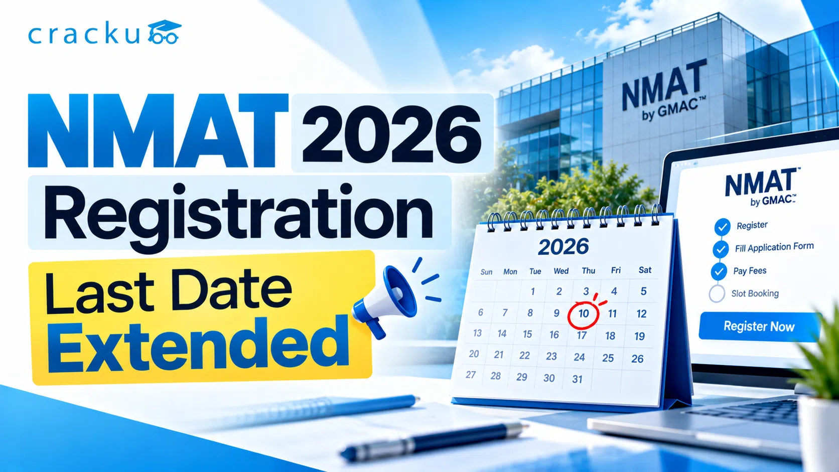 NMAT 2026 Registration Date Extended, Check Latest Updates image