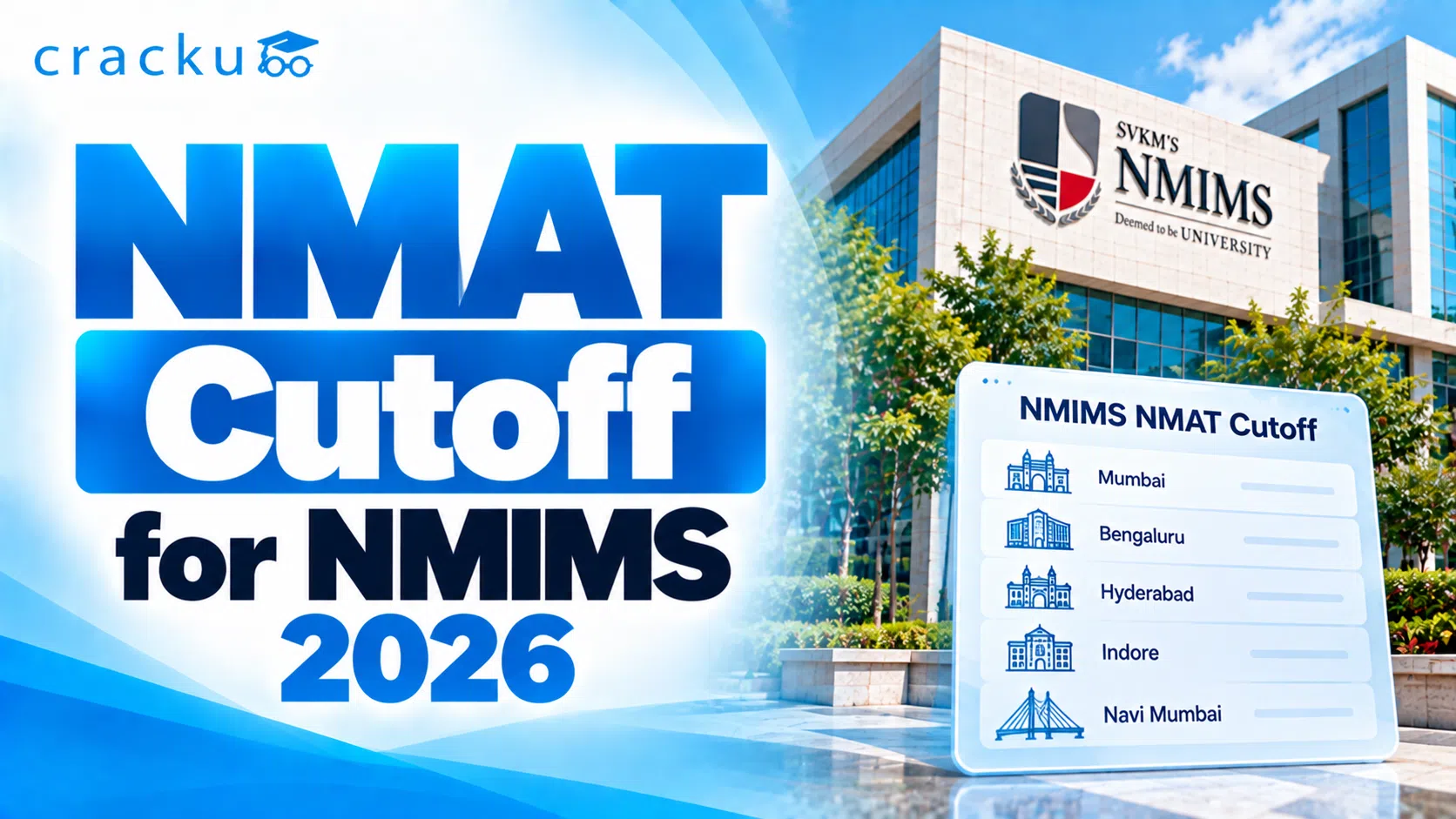NMAT Cutoff 2026 for NMIMS, Check Campus-wise Cutoffs image