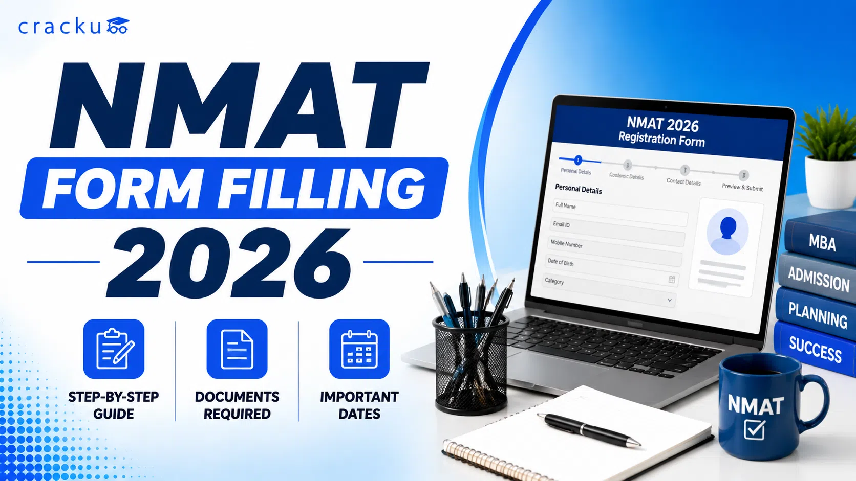 NMAT Form Filling 2026, Registration Process & Fees image