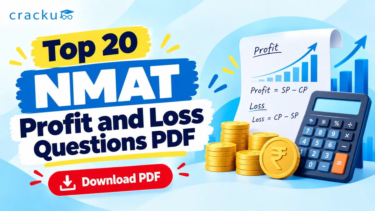 Top 20 NMAT Profit and Loss Questions PDF, Download Now
