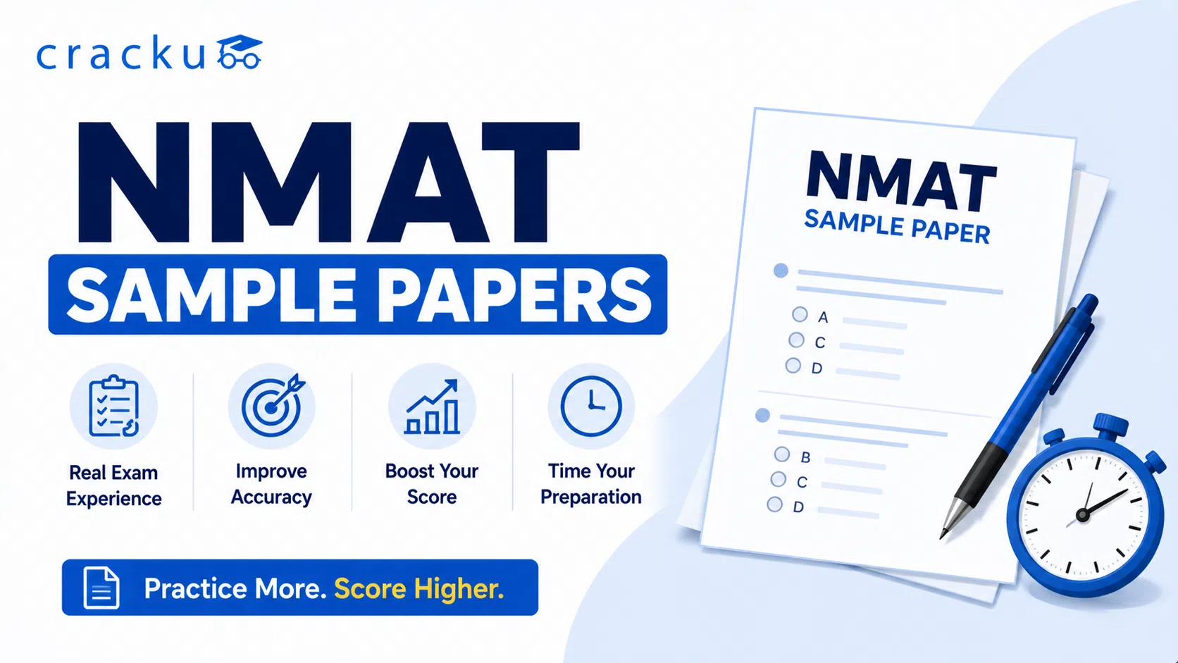 NMAT Sample Papers,  Exam Pattern, Download Free PDFs image