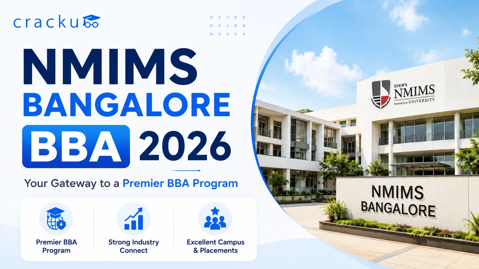 NMIMS Bangalore BBA 2026, Important Dates, Eligibility, Fees image