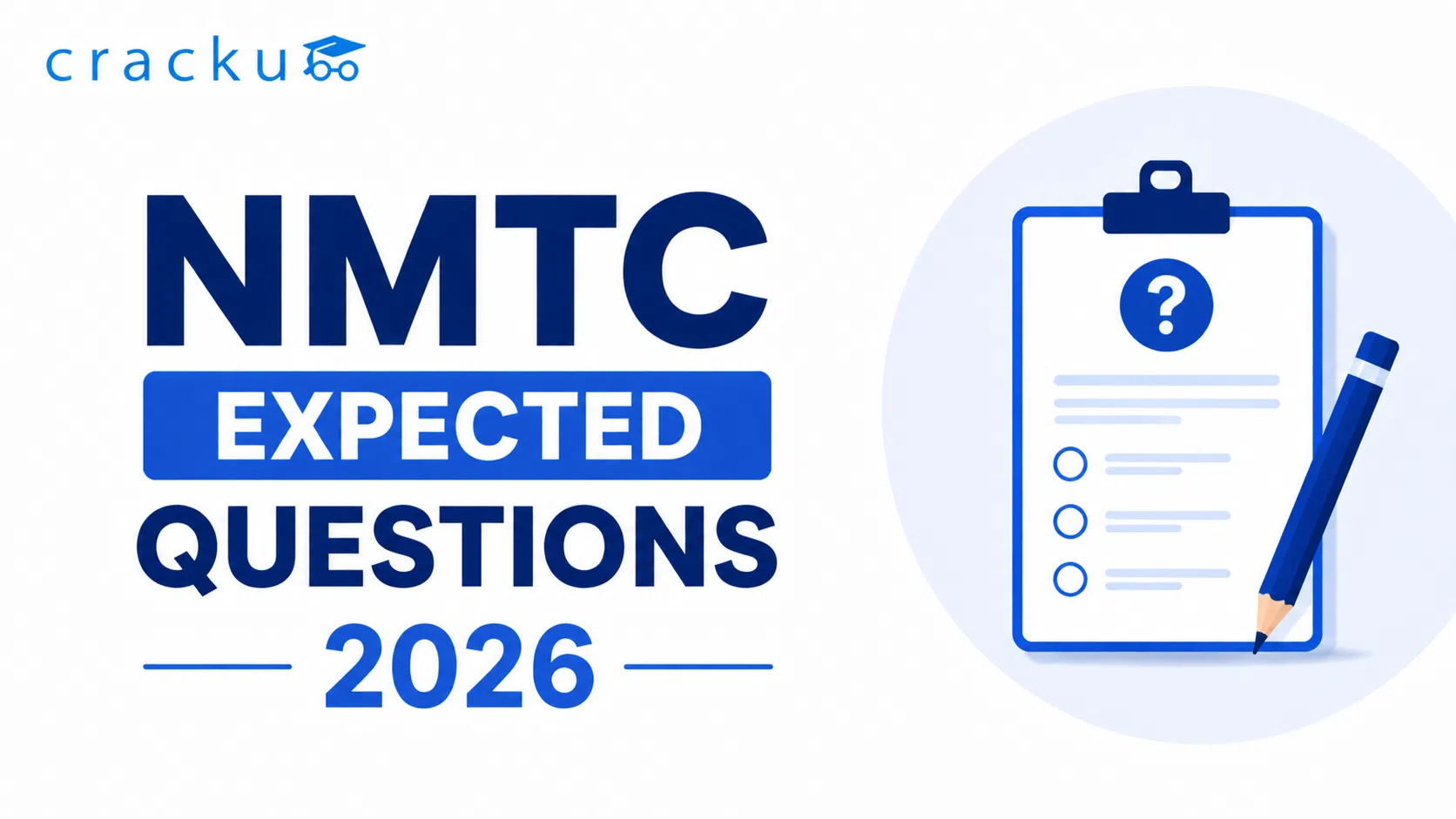NMTC Expected Questions 2026 PDF with Solutions, Download Now