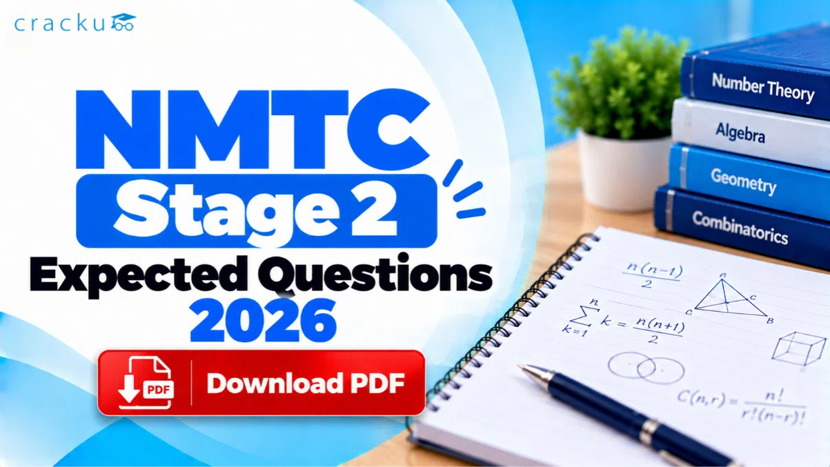 NMTC Stage 2 Expected Questions 2026 PDF with Solutions