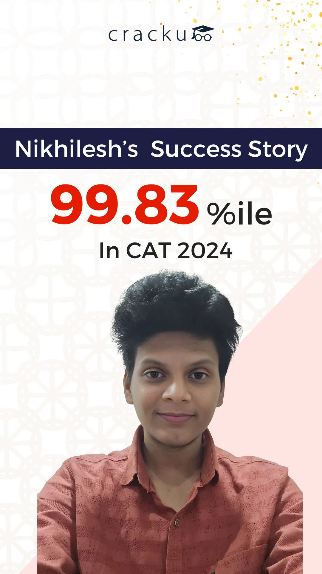 Nikhilesh vitcha - 99.83%ile in CAT 2024