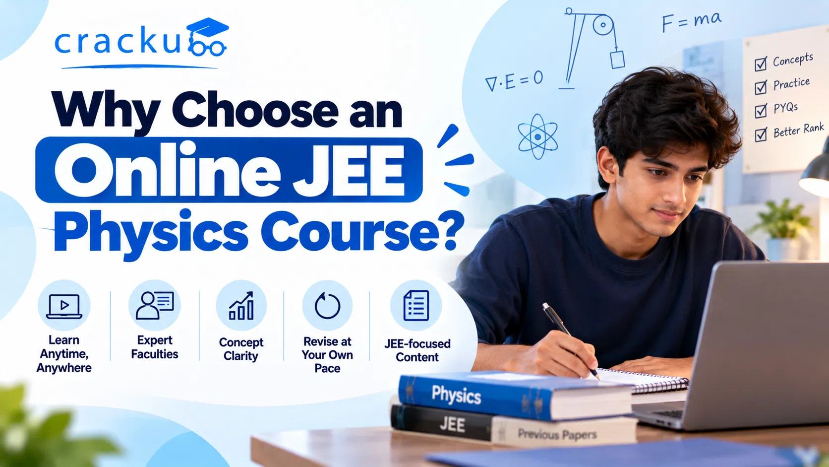 Why Choose an Online JEE Physics Course? Check Now