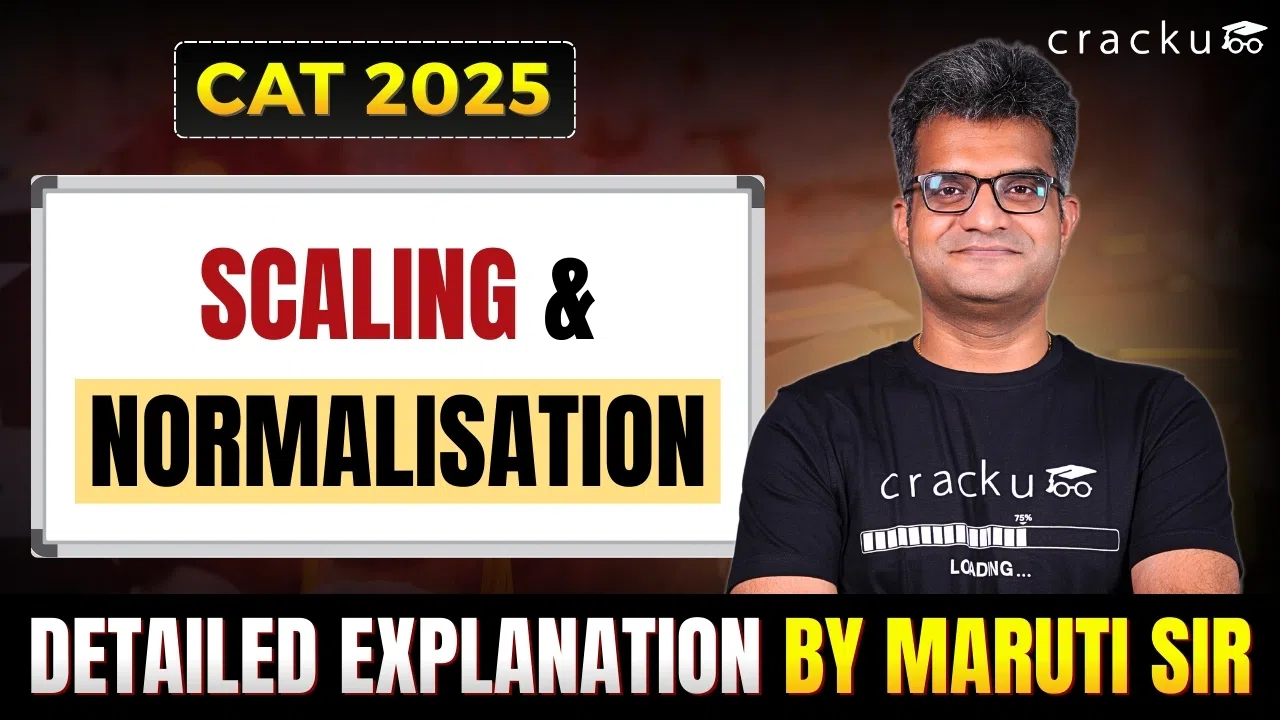 CAT ﻿Scaled Score and Normalisation Explained by Maruti Sir