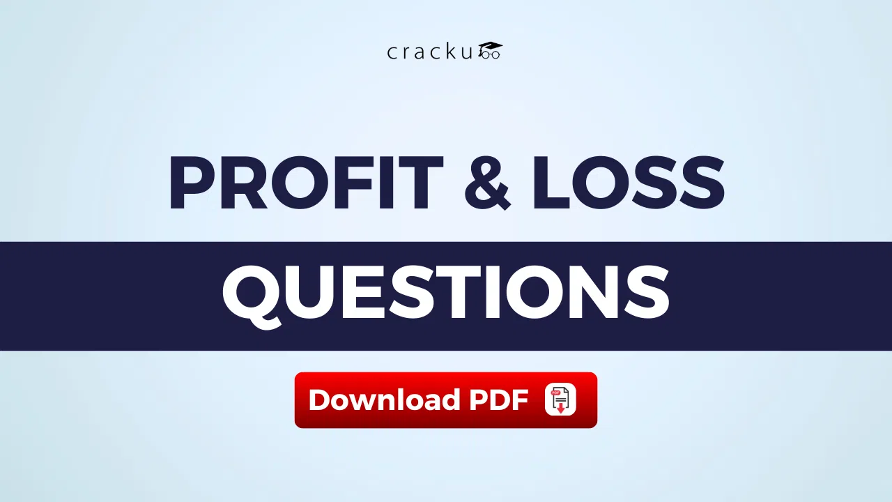 Profit & Loss Questions for CAT 2025 with Solutions PDF