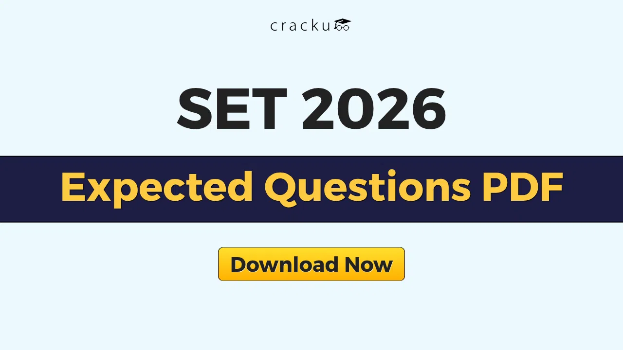 SET 2026 Most Expected Questions PDF with Solutions