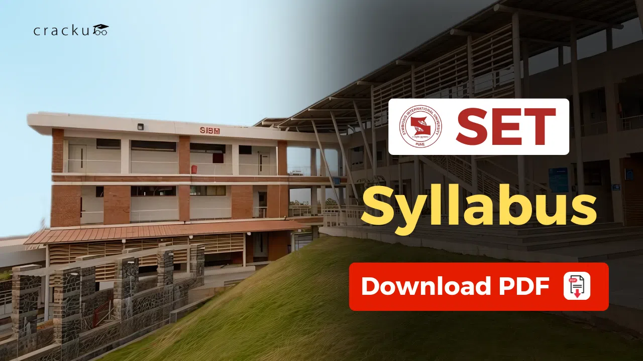 SET Syllabus 2026, Section-wise Pattern, Download PDF