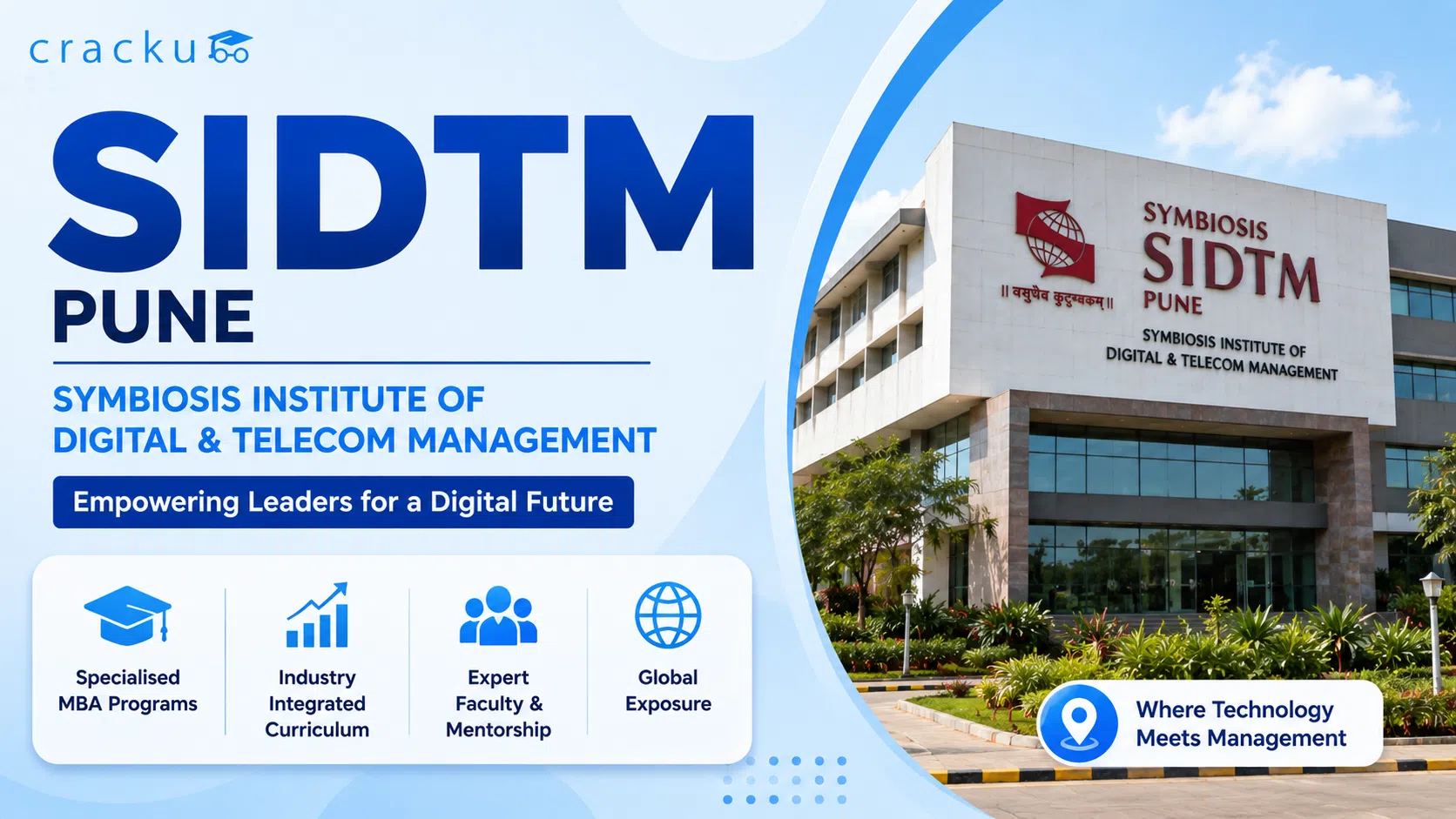 SIDTM Pune, Selection Criteria, Cut Off, Fees & Placements image