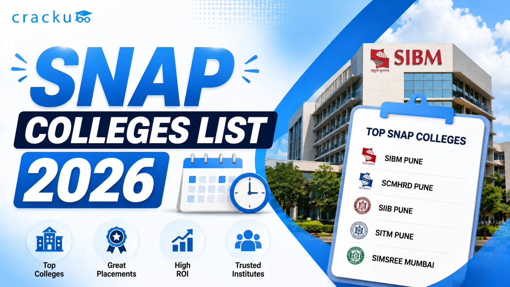 SNAP Colleges List 2026, Placements, Cutoffs, Fees image