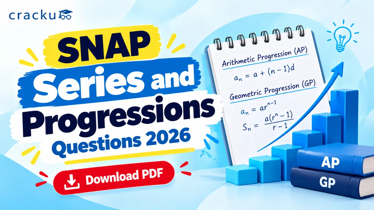 SNAP Series and Progressions Questions 2026, Download PDF