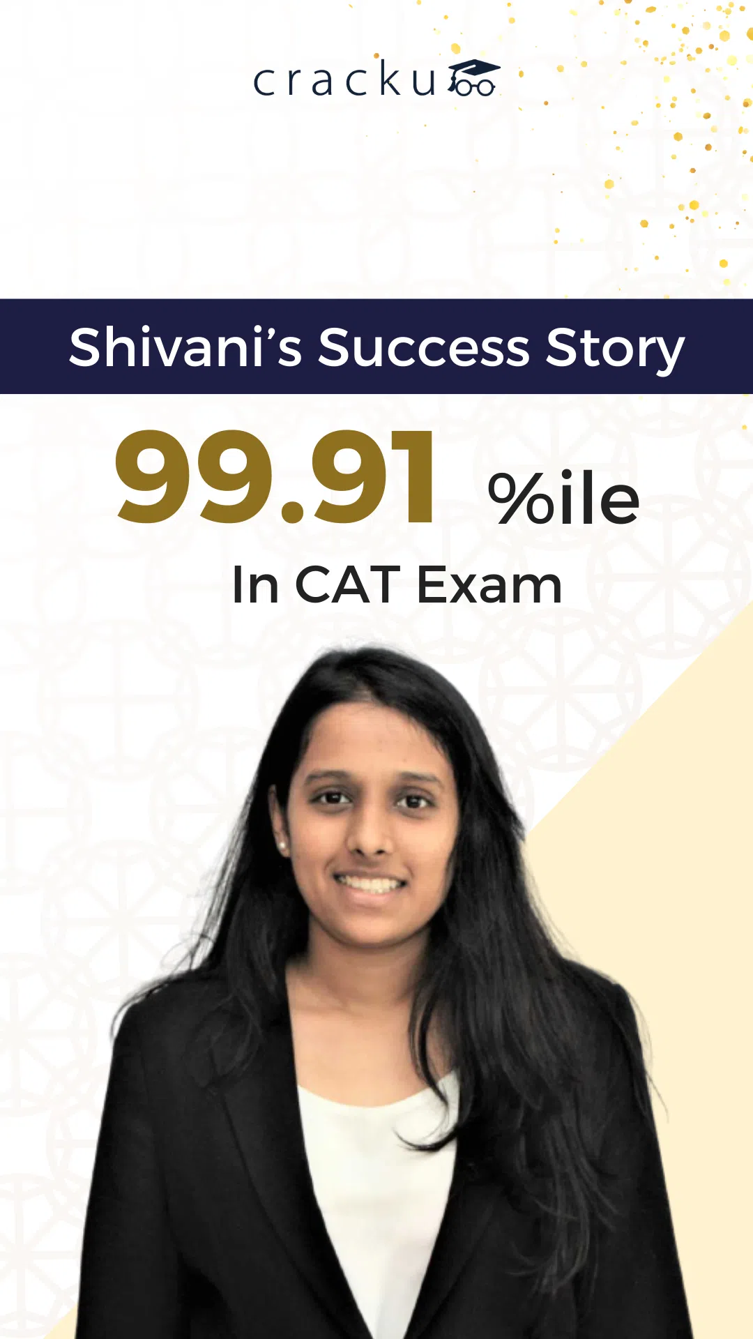 Shivani - CAT 99.91%ile