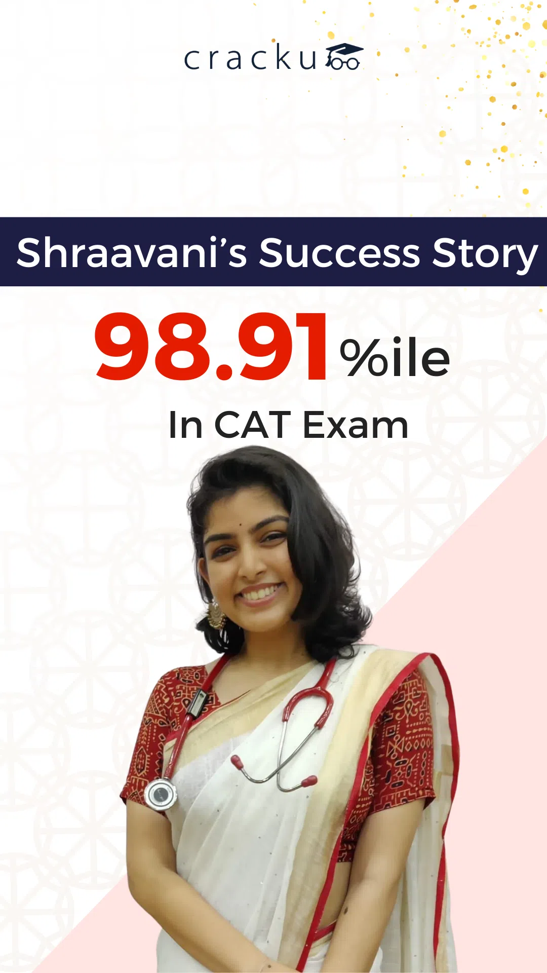 Shravani Nayaak -  98.91%ile in CAT 2023