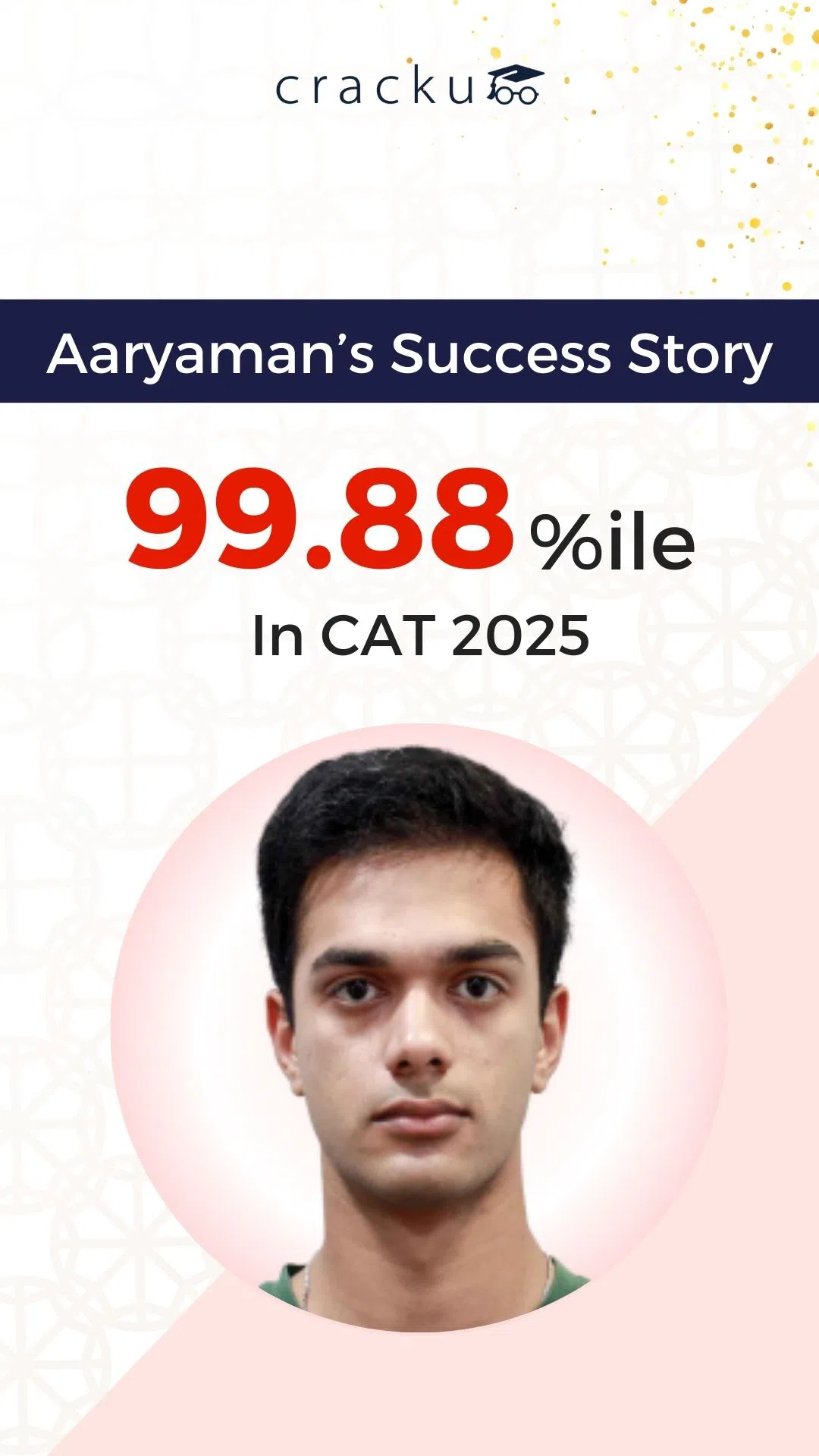 Cracku CAT Topper Testimonial Video