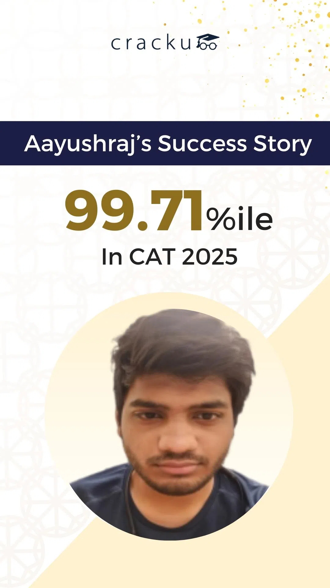 Cracku CAT Topper Testimonial Video