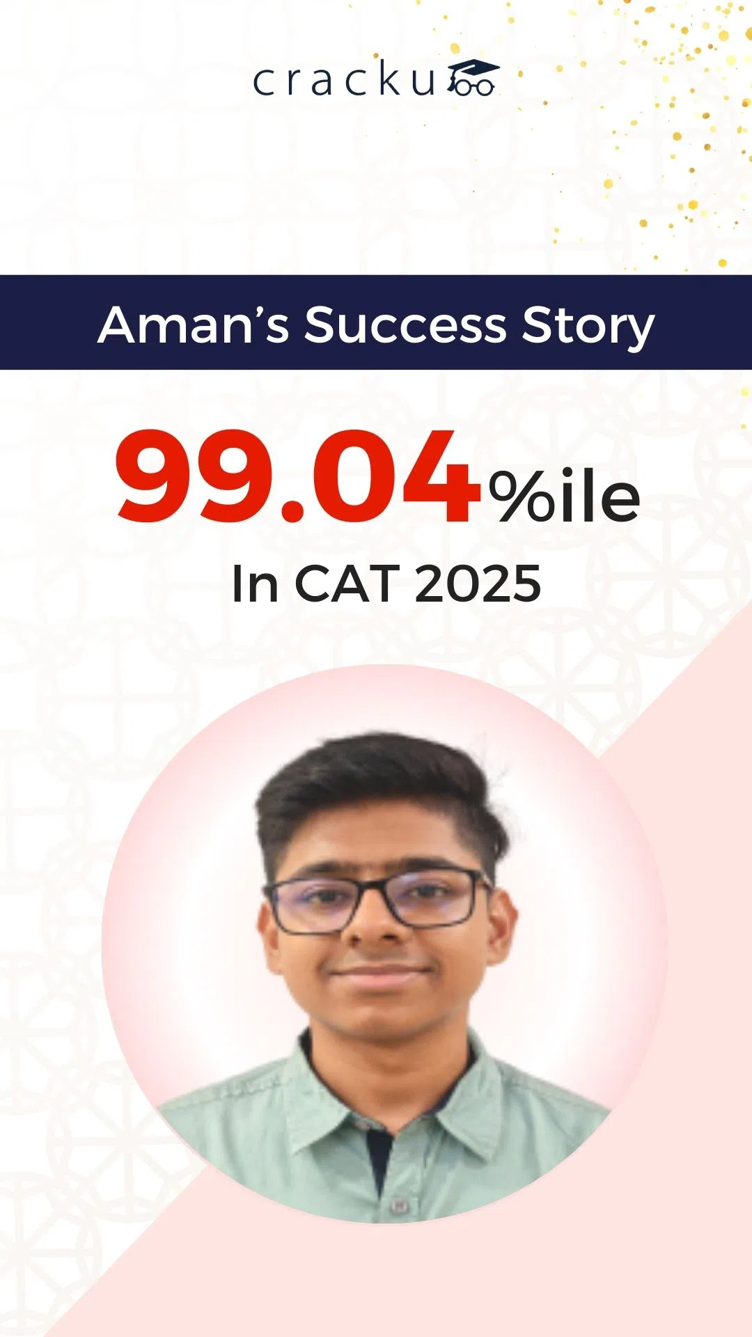 Cracku CAT Topper Testimonial Video