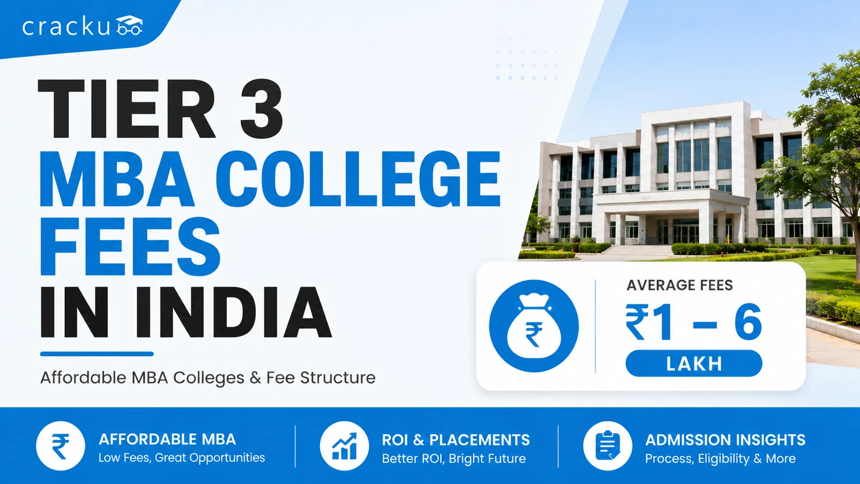 Tier 3 MBA Colleges Fees 2026, Check Average Package, ROI image