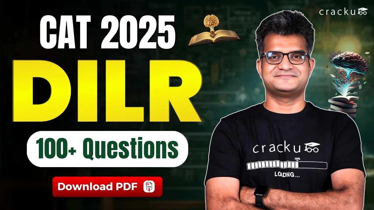 Top 100 CAT 2025 DILR Questions PDF with Video Solutions image