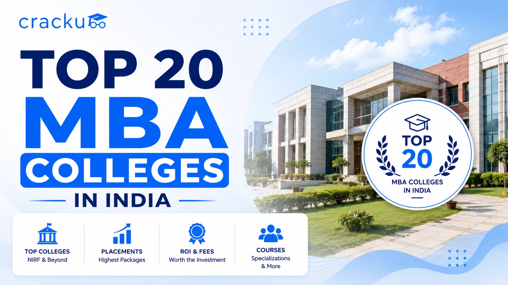 Top 20 MBA Colleges In India 2026, Average Package, Fees