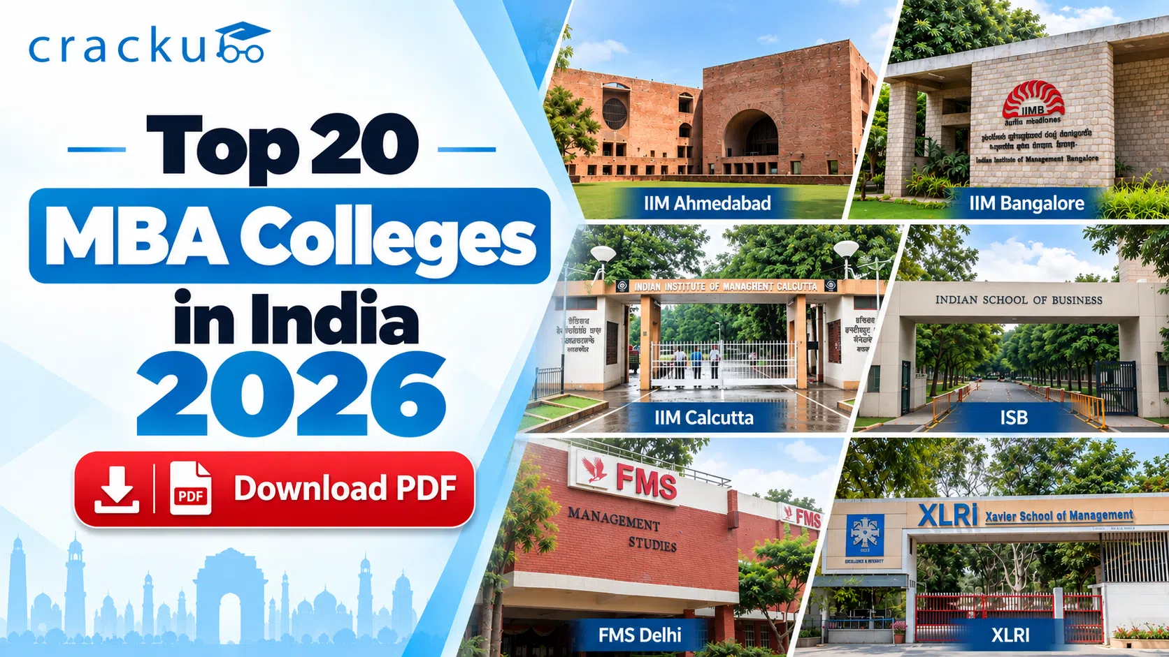 Top 20 MBA Colleges in India 2026: IIMs & Non-IIMs Rankings