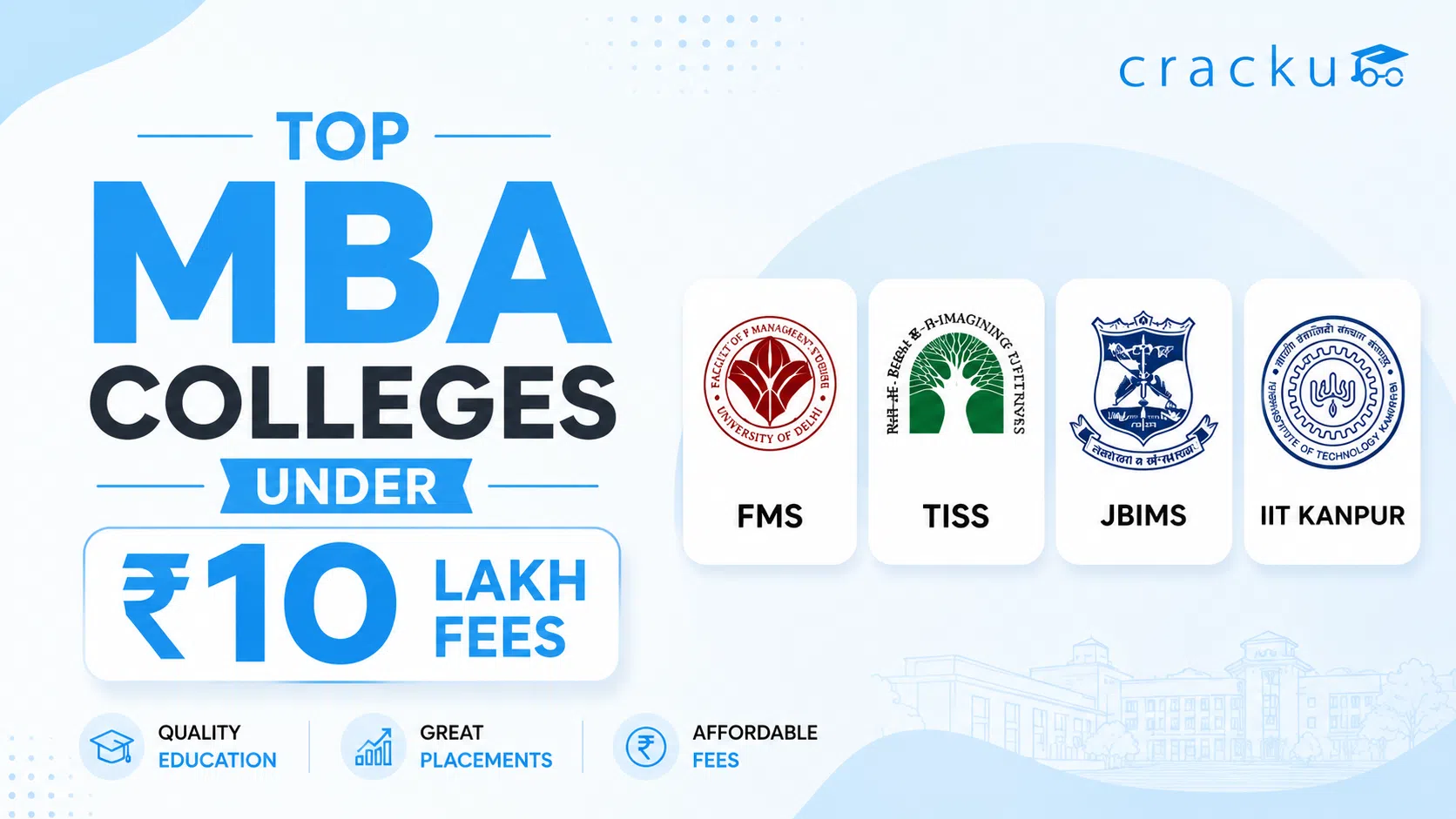 Top MBA Colleges Under 10 Lakhs Fees in India 2026 image