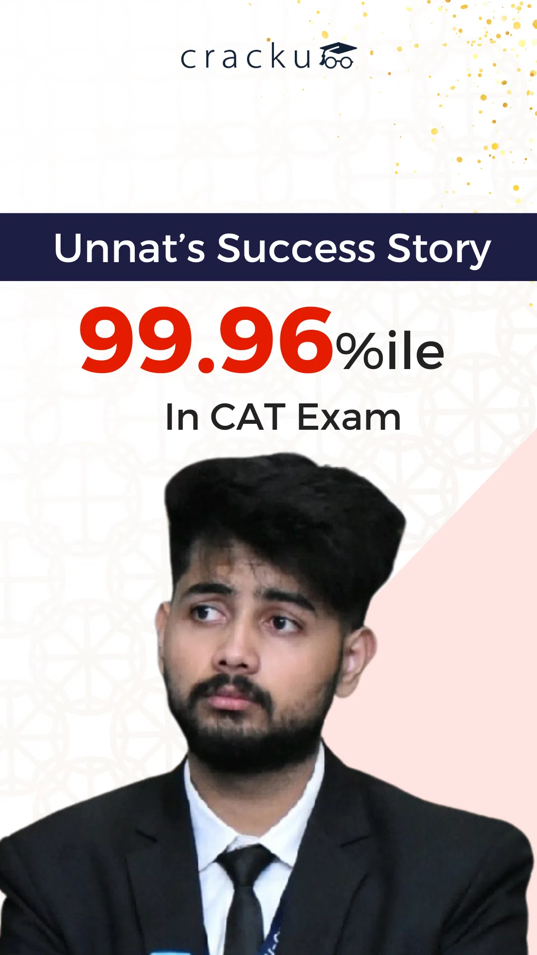 Unnat Akhouri - 99.96 in CAT 2023