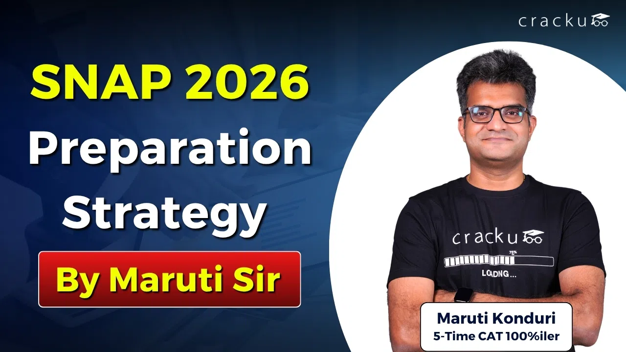 SNAP 2026 Preparation Strategy by Maruti Sir, Check Now image