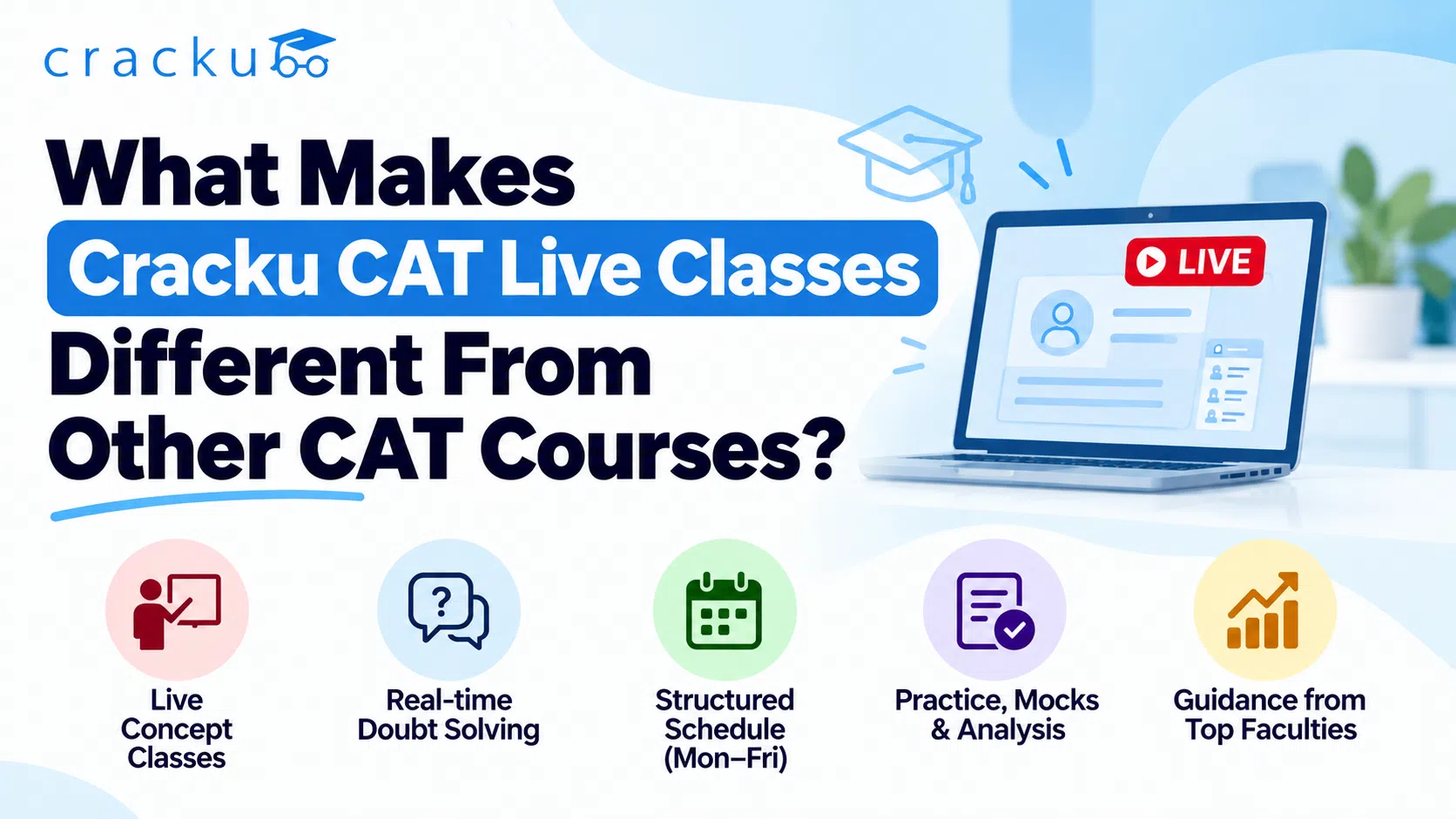 What Makes Cracku's CAT Live Classes Different From Other Courses?