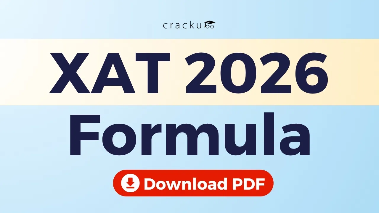 XAT 2026 Formulas, Download XAT Quant Formulas PDF