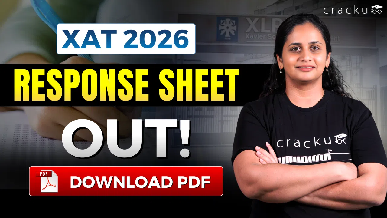 XAT Response Sheet 2026 OUT, Download at @xatonline.in image
