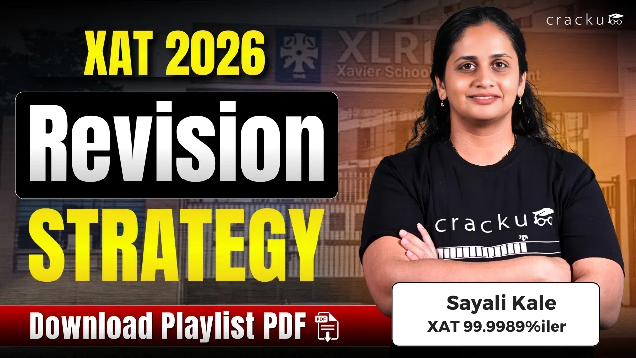 XAT Revision Strategy 2026, Download Playlist Videos PDF image