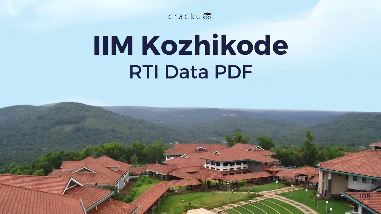 IIM Kozhikode RTI Data 2025, Shortlist Candidates, Final Offers
